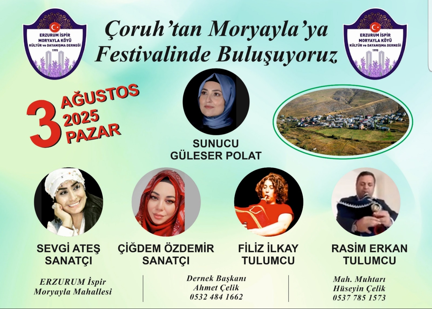 ÇORUH'TAN MORYAYLA'YA FESTİVALİNDEYDİM